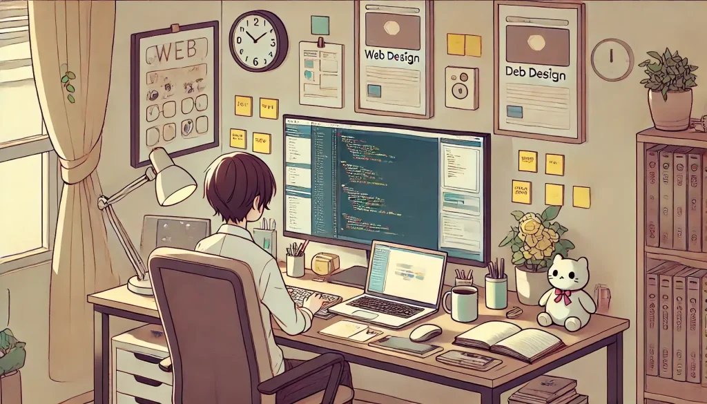 web制作副業のロードマップ 独学でも可能?効率的な学習方法