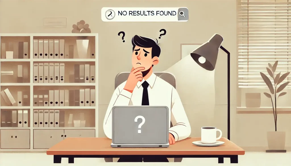 ネットに情報がない会社は信用できる?