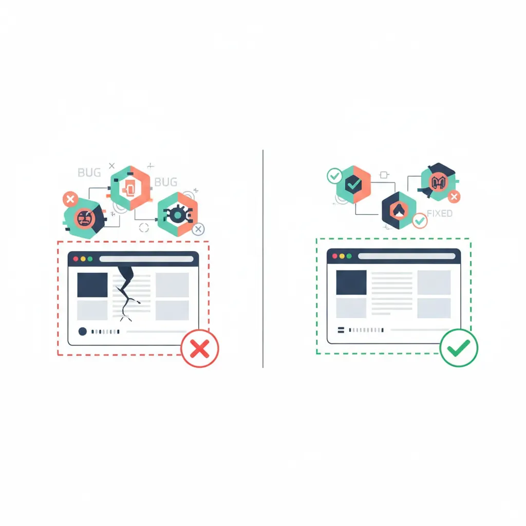 プラグインの干渉による不具合を解消する手順