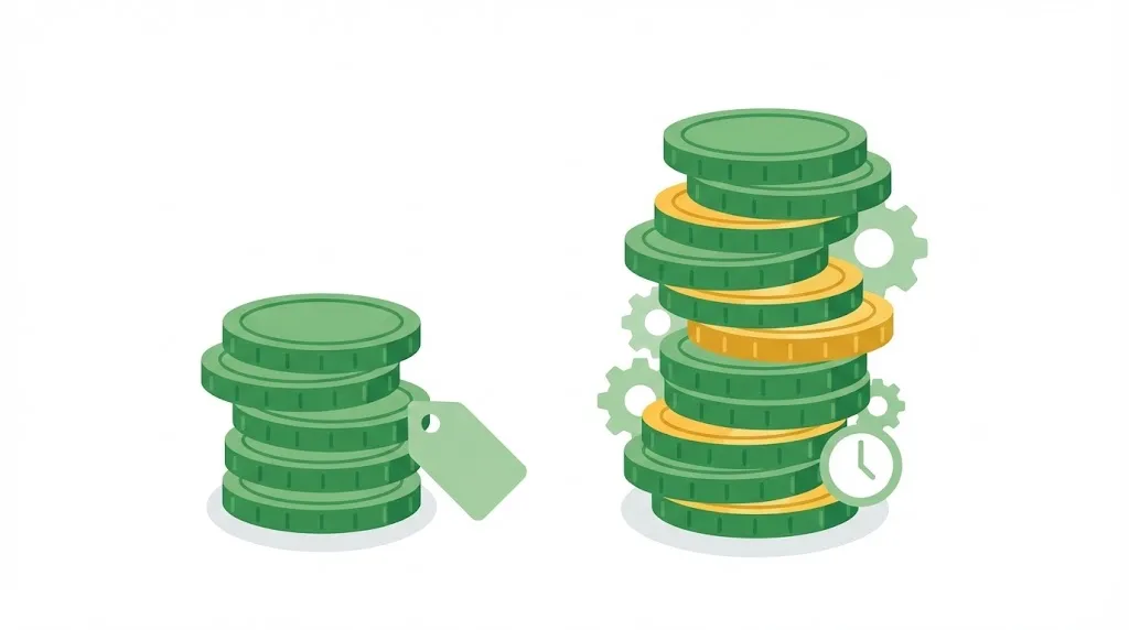 料金とトータルコストの比較