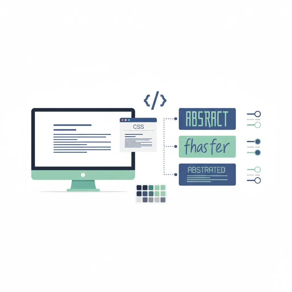 CSSでおしゃれにフォントを調整