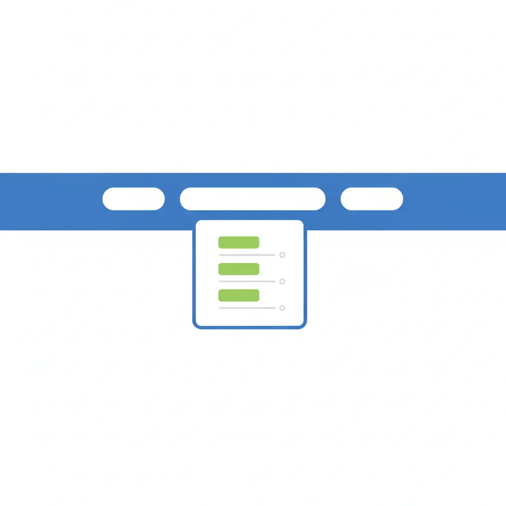 メニュー下に英語の説明を表示する方法