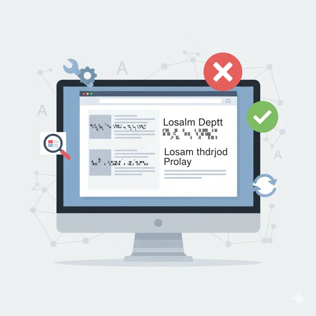 フォントが反映されない時の対処法