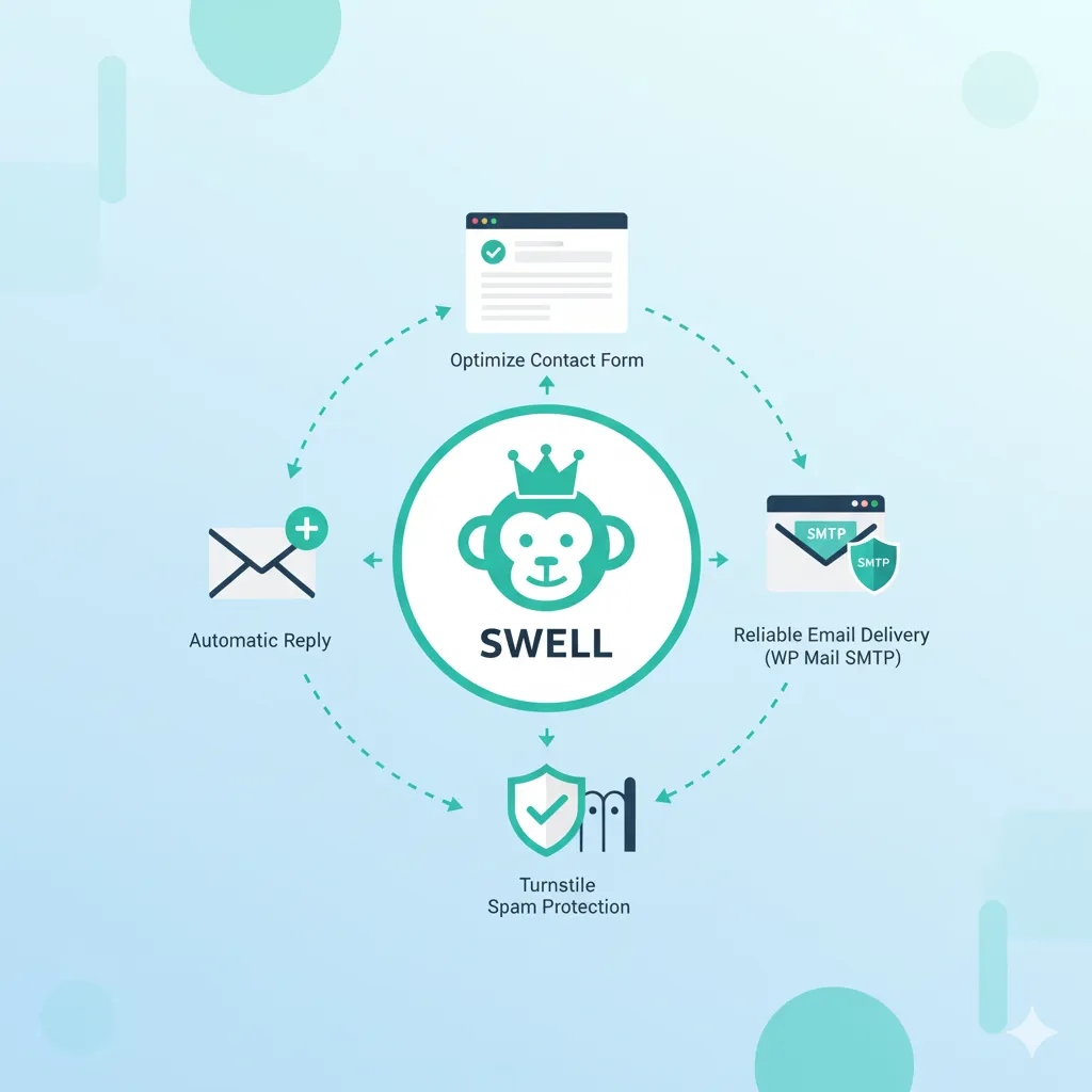 SWELL お問い合わせフォーム おすすめ総括