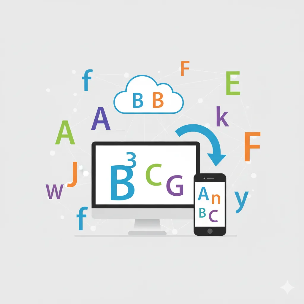 そもそも「Webフォント」とは？