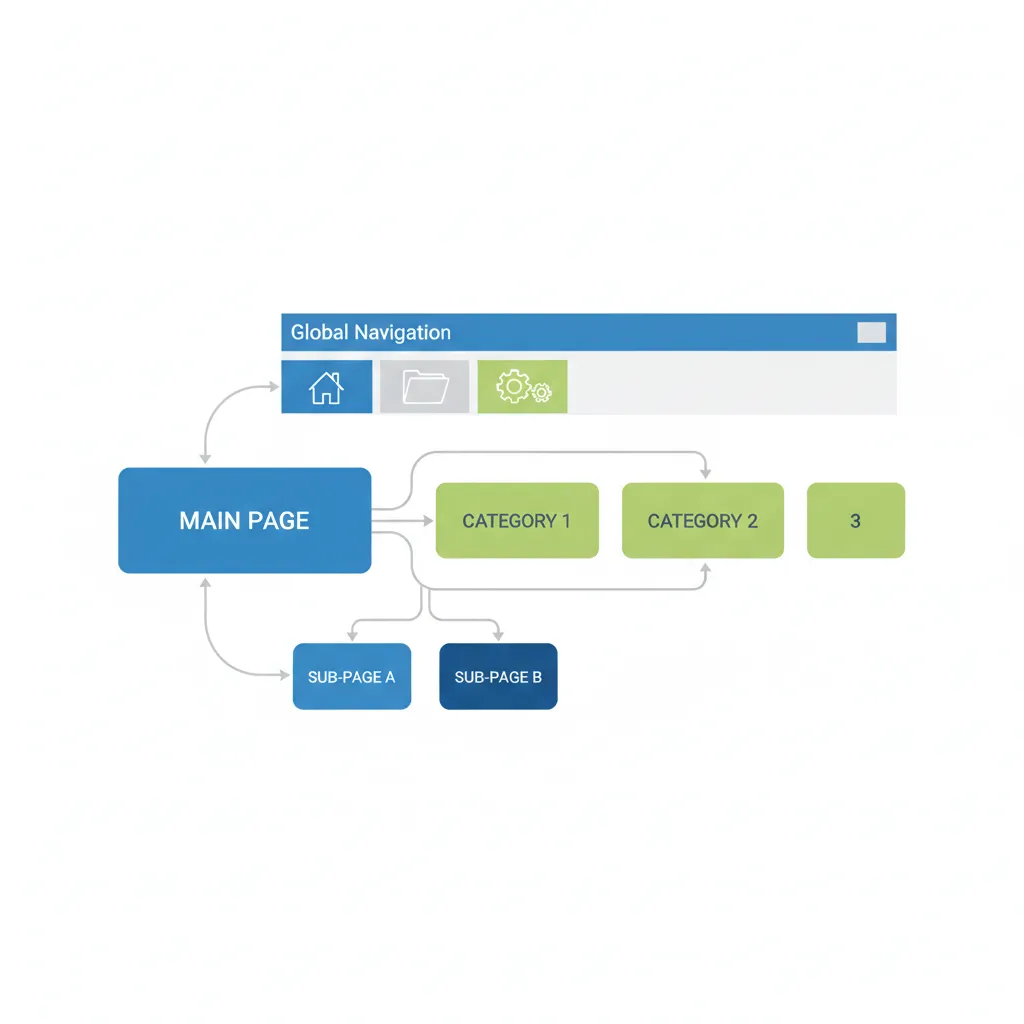 グローバルナビで階層を作るやり方