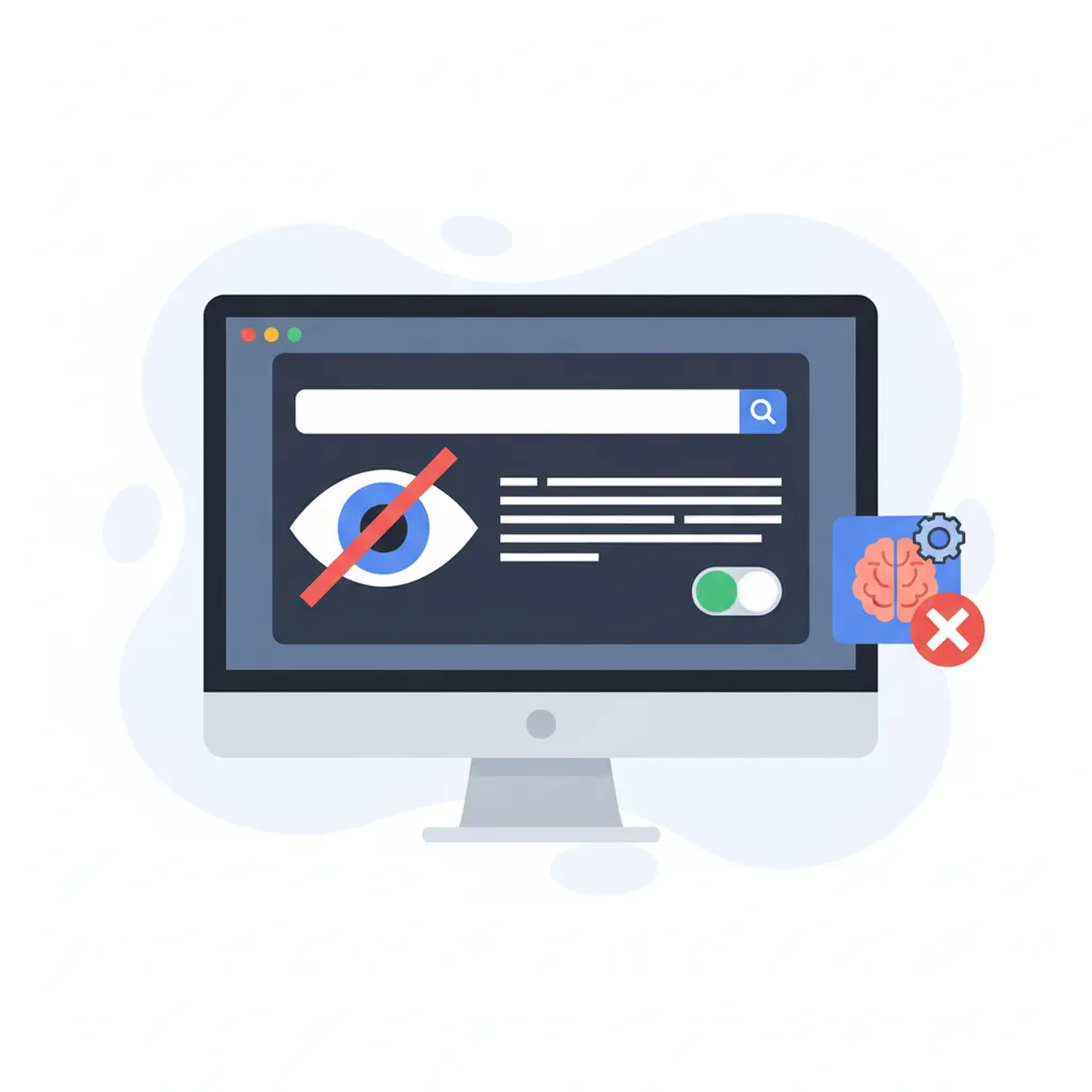 PCでのAI Overview非表示設定