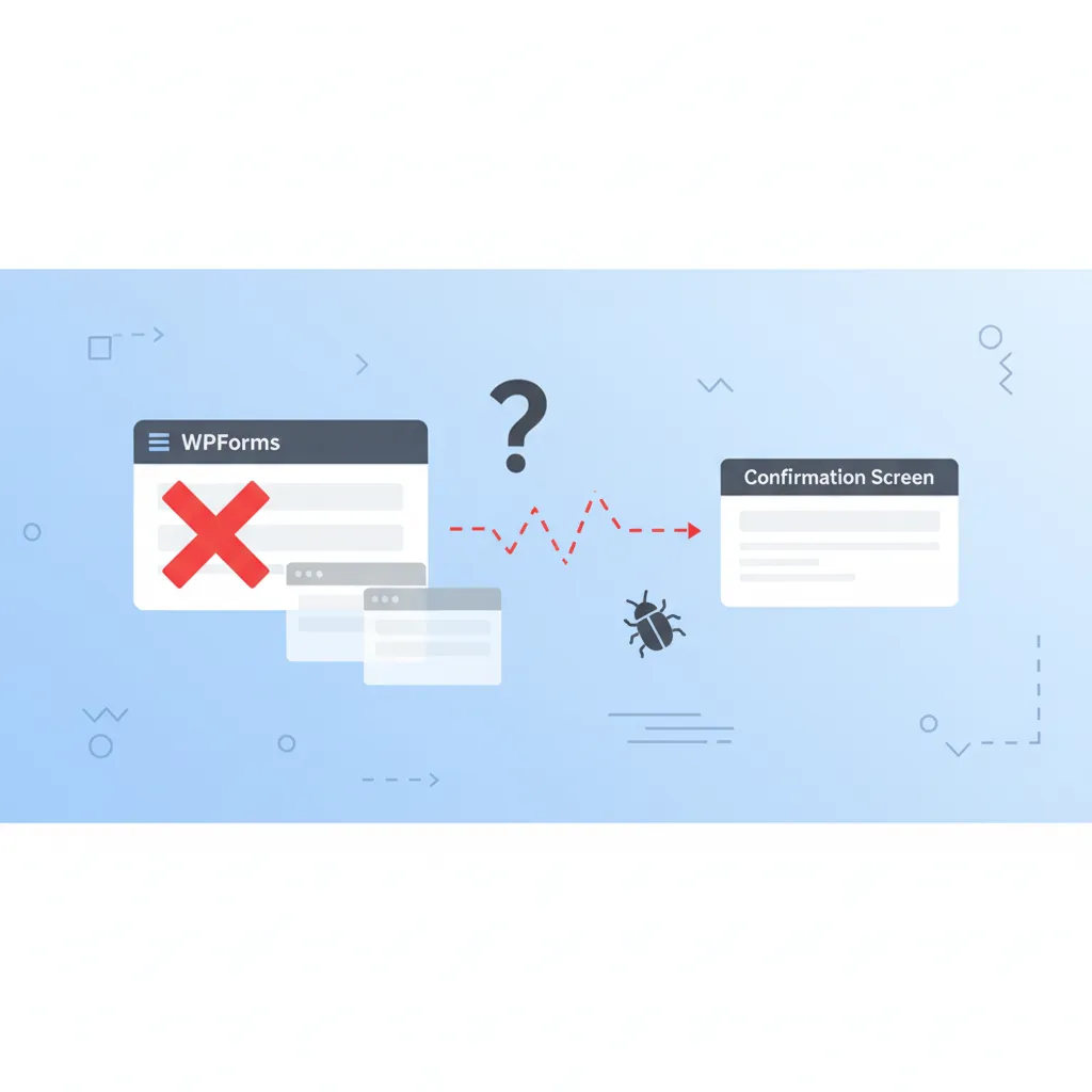 WPFormsと確認画面の問題点